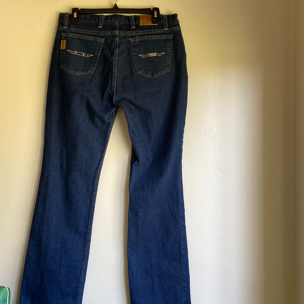 Western Texas Longhorn Denim Jeans